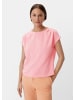 comma Sweatshirt kurzarm in Pink