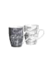 Ritzenhoff & Breker 6er Set Kaffeebecher Cornello in 250 ml in bunt