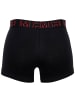 HOM Boxershort 3er Pack in Schwarz/Rot