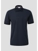 s.Oliver Polo-Shirt kurzarm in Blau