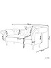 Beliani Chaiselongue LATTES in Beige - (W) 188 x (H) 87 x (L) 59 cm