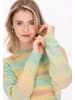 myMo Women Sweater in yellow multicolor