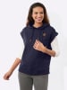 WITT WEIDEN Kapuzen-Shirt in marine