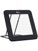 HOMCOM Fußball Rebounder,128L x 118B x 120H cm,Schwarz