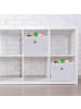 relaxdays 2 x Aufbewahrungsbox in Beige - (B)20,5 x (H)16 x (T)25 cm