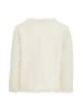 CARNEA Damen Strickjacke in Wollweiss