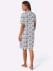 WITT WEIDEN Sleepshirts in anthrazit-bedruckt + grau-bedruckt