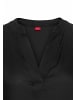 s.Oliver s.Oliver Beachwear Blusenkleid in schwarz