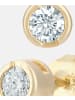 Diamant L'éternel Ohrringe aus 375 Gelbgold mit Diamant