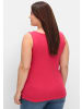 sheego Tanktop in magenta