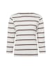 Marie Lund Shirt in ecru schoko - 0002