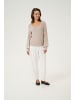 Kaffe Strickpullover KAsofy Slim fit in Feather Gray Melange