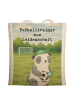 Mr. & Mrs. Panda Jutebeutel Fußballtrainer Leidenschaft Design m... in Weiß