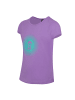Trollkids Funktionsshirt Logo in violet sorbet/graphite