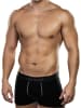 normani 12 x Herren Baumwoll-Boxershorts in Grau/Dunkelblau/Schwarz