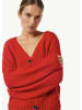 comma Strickjacke langarm in Rot