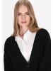 DreiMaster Damen Cardigan in Schwarz