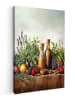 MuchoWow Leinwand Bilder Kräutertisch