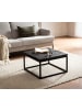 KADIMA DESIGN Couchtisch 60x60x35 cm Mango Massivholz / Metall Sofatisch