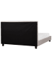 Beliani Doppelbett LA ROCHELLE in Grau - (W) 170 x (H) 108 x (L) 218 cm