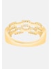 Diamant Exquis Ring aus 375 Gelbgold mit Diamant