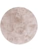 Hochflor-Teppich Livorno Rund in beige