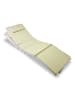 VCM  Auflage für Sonnenliege mit Kopfkissen creme in Creme