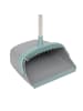 5five Simply Smart Besen mit Kehrschaufel in grau