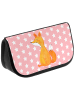 Mr. & Mrs. Panda beauty case Einhorn Fuchs ohne Spruch in Rot Pastell