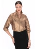 faina Women Jacket in copper leopard