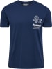 Hummel T-Shirt Hmlpulse Lebensstil Herren in DRESS BLUES2