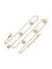 faina Women Necklace in Rose Gold