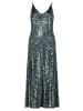 Vera Mont Abendkleid mit Pailletten in Grey Olive