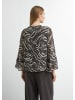 comma Bluse in 89A8_dunkelbraun