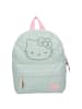COFI 1453 Hello Kitty Have a Nice Day Tasche Kinderrucksack Schultasche in Grün