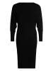 Zero  Strickkleid mit U-Boot Ausschnitt in Black Beauty