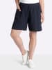 sheego Shorts in tiefblau