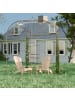 relaxdays Rosenpavillon in Braun - (B)211 x (H)269 x (T)211 cm