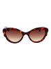 Ted Baker Frauen Sonnenbrille Katzenauge Braun