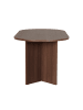 CALICOSY Esstisch SABLE in Nussbaum - (W) 180  x (H) 75  x (L) 89,5  cm