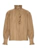 Karen By Simonsen Langarm-Bluse KBTrace Feminine in Toasted Coconut