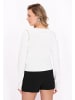 faina Women Cardigan in white