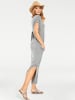 Heine Shirtkleid in grau-melange