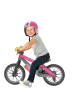 Chillafish Chillafish BMXie 02 - MOTO Sound Balance Bike 12“ - Farbe: Pink