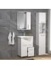 ebuy24 Badmöbelset LisaloL Weiß 85 x 45 cm