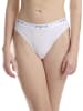 Wolford Tanga Beauty Cotton Thong in pearl