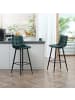 HOMCOM Barhocker-Set in Grün 42L x 55B x 103H cm