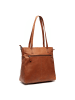 The Chesterfield Brand Mosel Shopper Tasche Leder 33 cm Laptopfach cognac