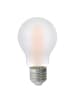 Licht-Erlebnisse E27 LED-Leuchtmittel in Warmweiß EEK E A bis G Ø 6 cm in Matt Weiß