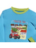 Erwin Müller Single-Jersey Kinder-Schlafanzug in türkis/grün